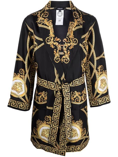 versace silk robe|versace robes on sale.